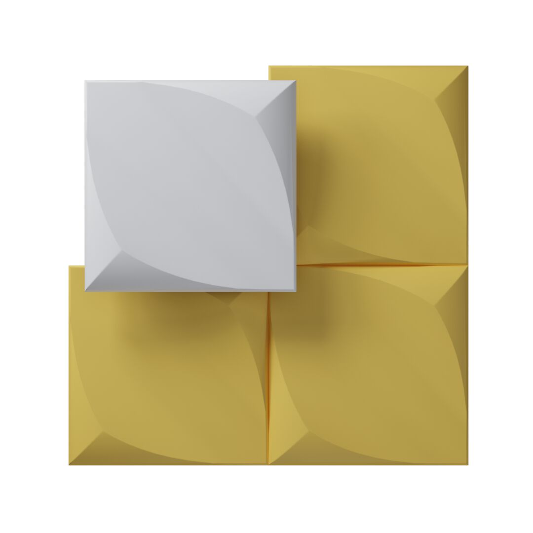 Трехмерное гипсовое покрытие WallDeco M-Modern ARCH-00020758 - Вид №2