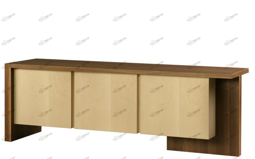 Morelato Комод из ореха и клена с распашными дверцами Cartesia Art. 1780