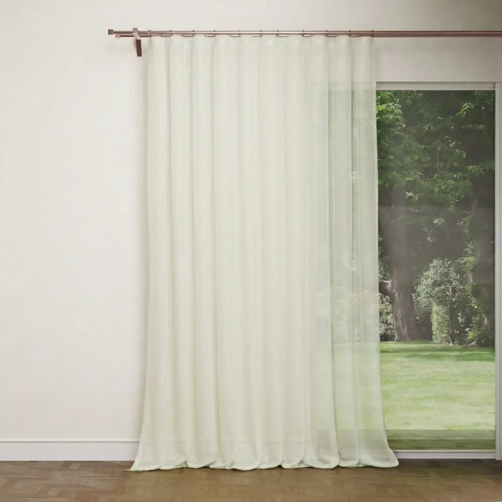 Тюль на ленте Inspire Polyone Cream 300x280 см цвет экрю 17995577 STLM-2136804 