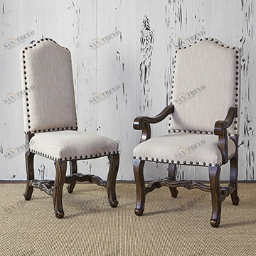 Стул  02007-615-021 Florence Side Chair - Small (Tweed) Ambella 