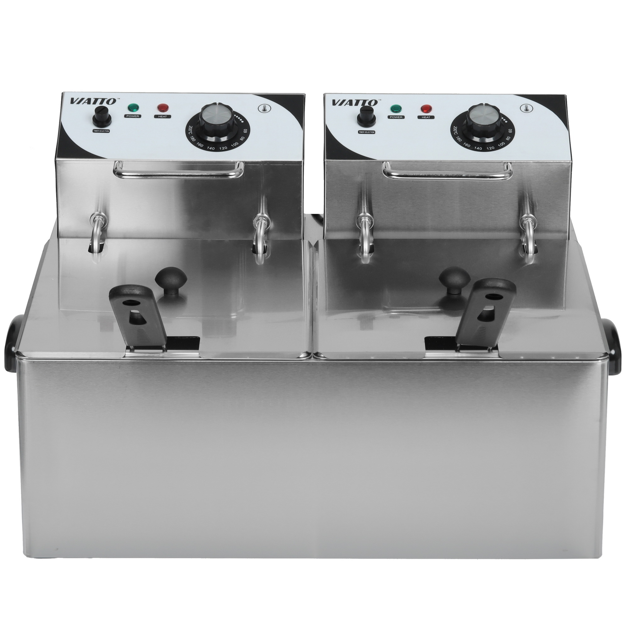 9985902 Фритюрница Viatto VA-EF082 серый STDN-0004942 - Вид №1