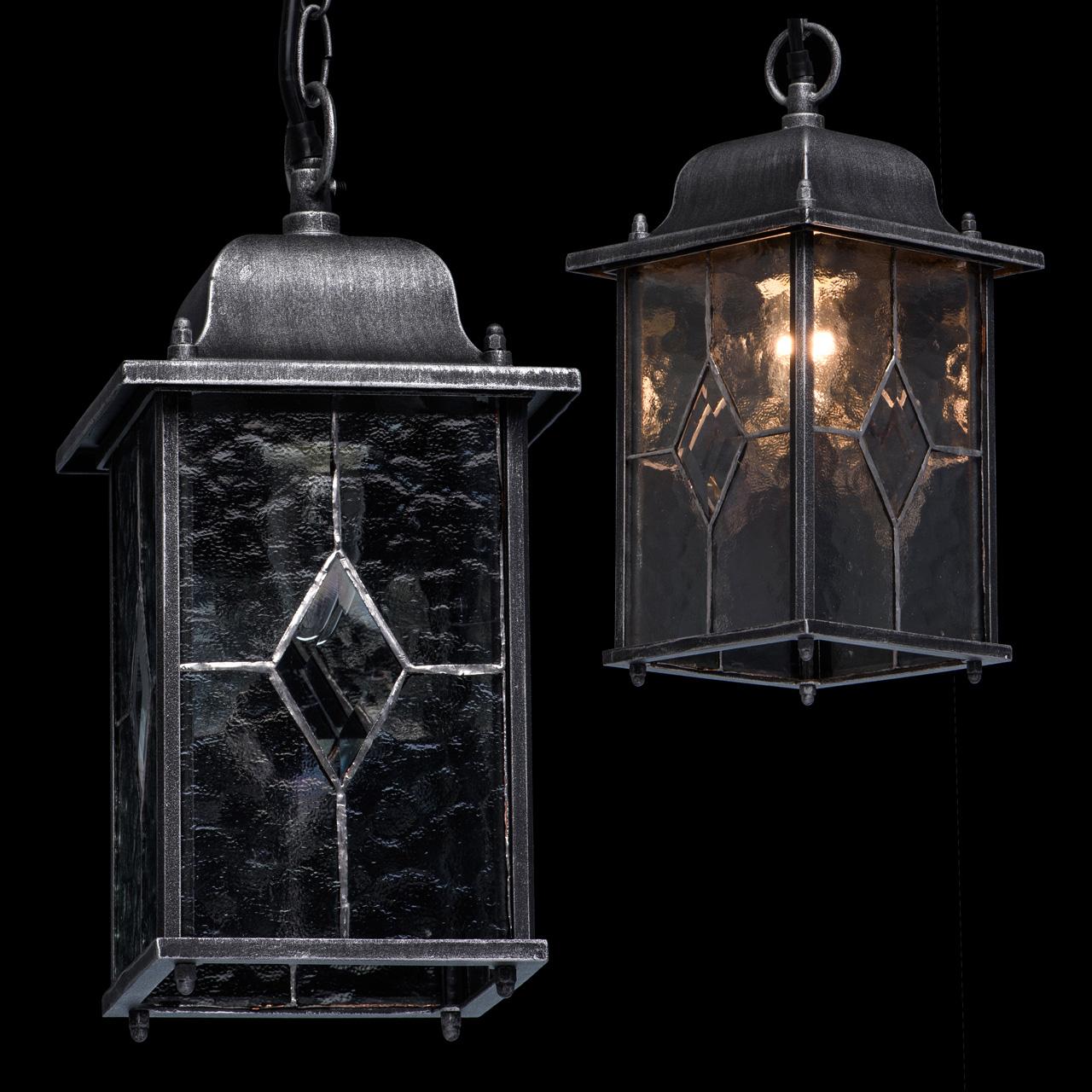 Уличный подвесной светильник De Markt Бургос 813010401 DE MARKT БУРГОС 272961 Серебро  - Вид №3