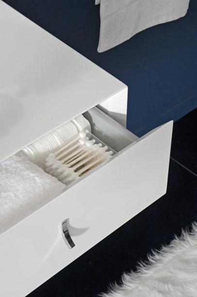 LASA IDEA Тумба под умывальник, лакированная, с зеркалом Mariposa sun-id-1398599 - Вид №1