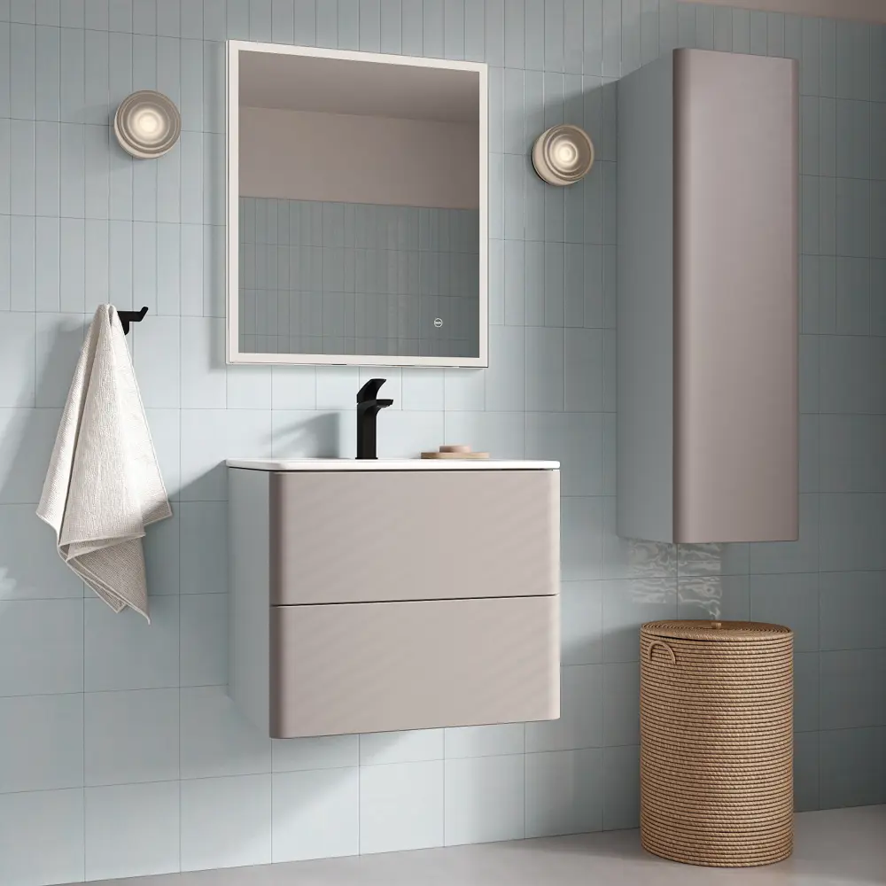 Комплект фасадов для тумбы Iddis Lahta 60 см LAH60C0i89 МДФ цвет капучино STLM-2161812 - Вид №9