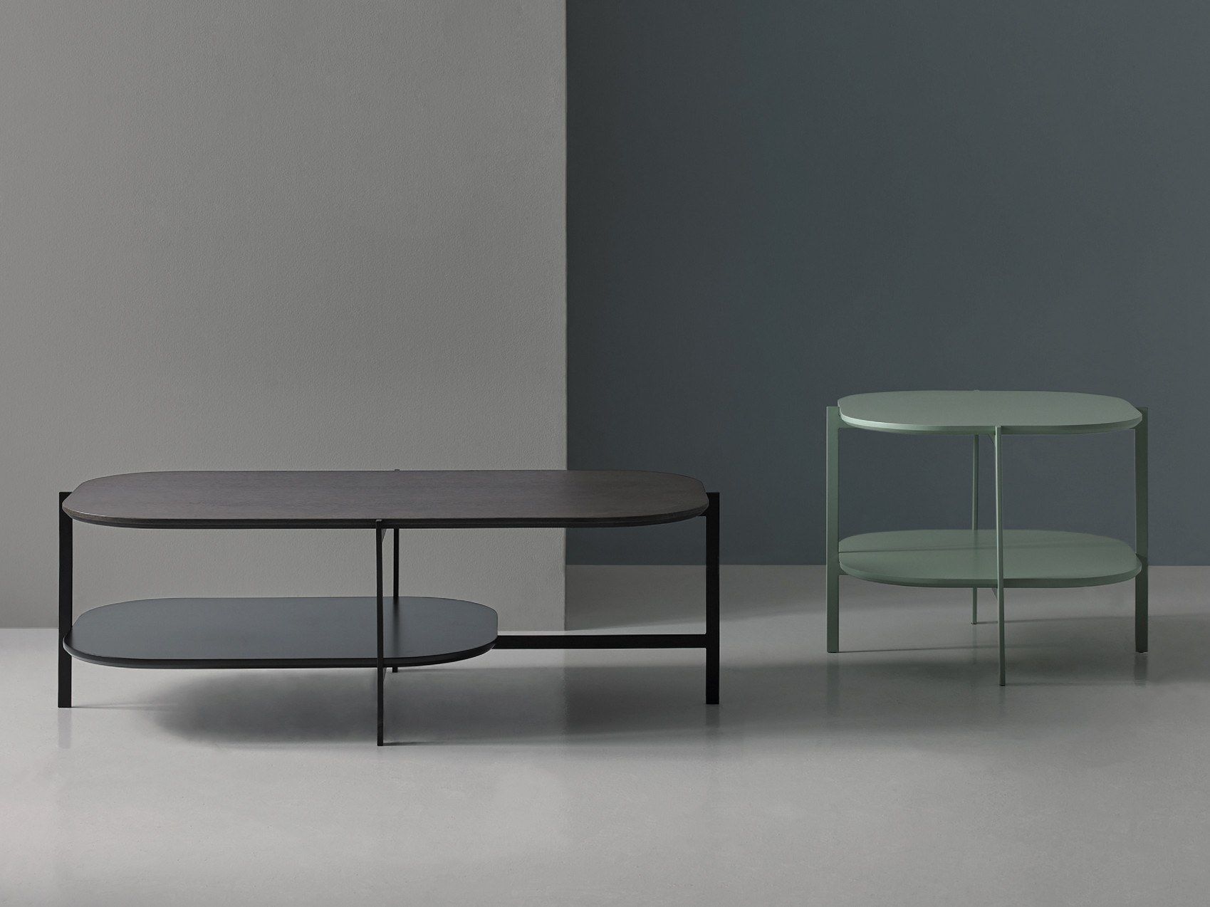 Низкий журнальный столик с журнальной стойкой Kendo Mobiliario ARCH-00072287 - Вид №4