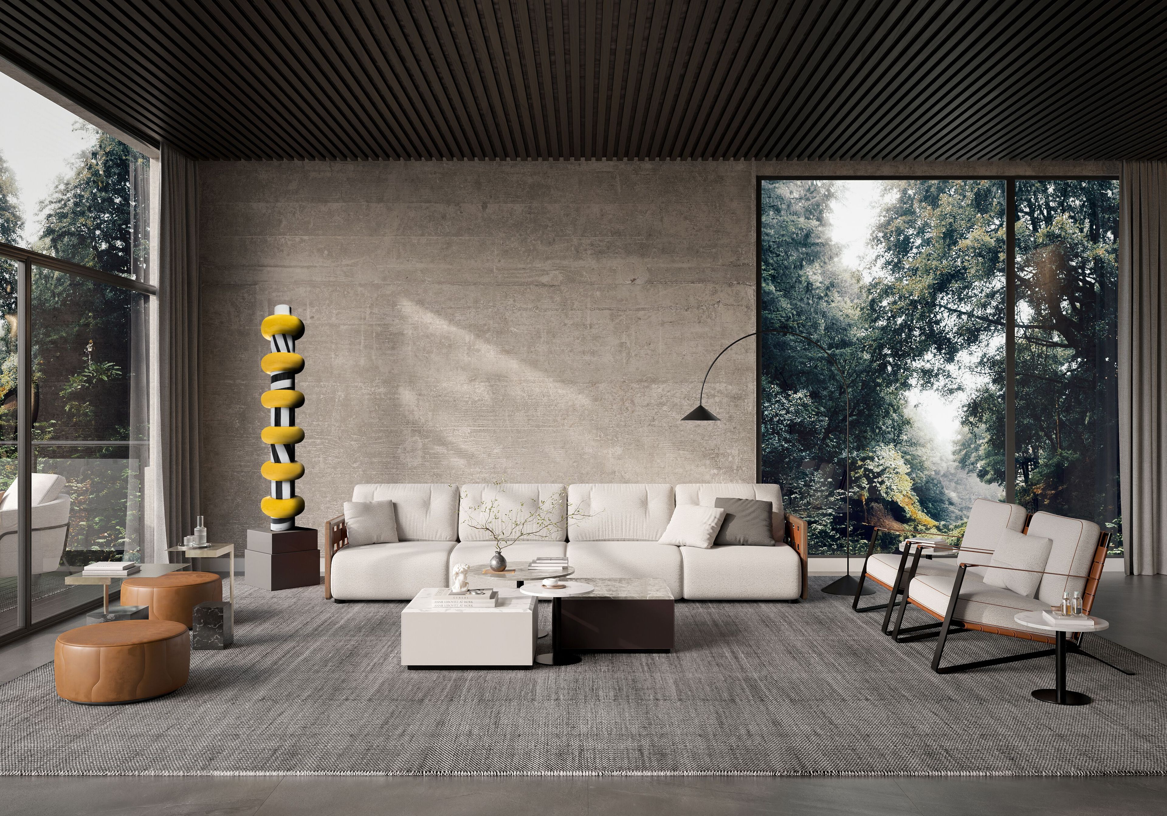 Мраморный журнальный столик Formitalia OMEDA ARCH-00012499 - Вид №1