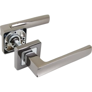 Дверные ручки AL 152 F комплект цвет графит 85224944 STLM-2182962