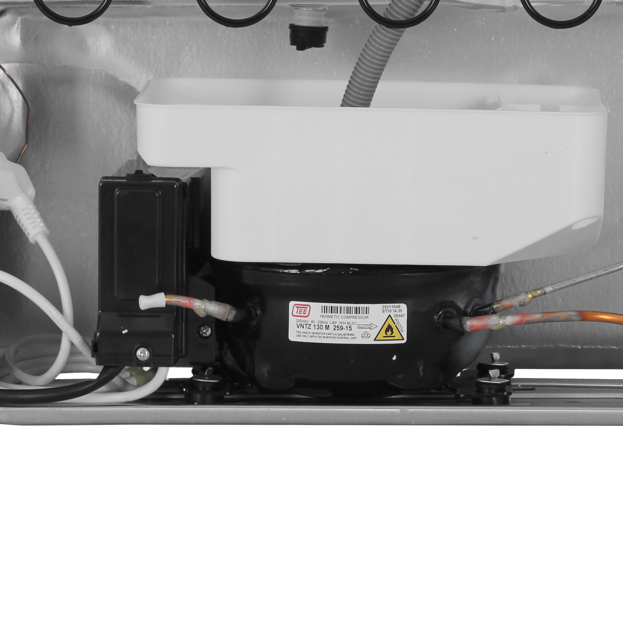 9208978 Холодильник с морозильником   Beko B7R0CNK403LXBRW серый STDN-0128543 - Вид №11