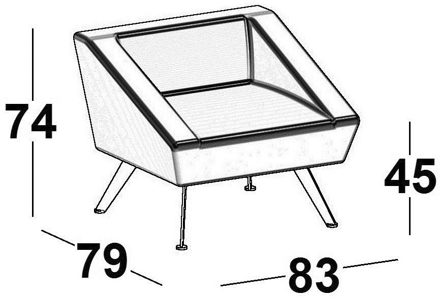Luxy Кресло из ткани Amarcord sun-id-1407895 - Вид №12