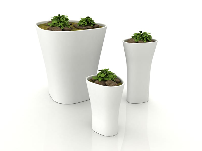 Садовый горшок из смолы Vondom Bones ARCH-00148355 - Вид №3