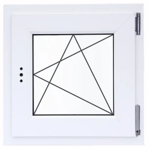 VEKA Пластиковое окно одностворчатое 60×60 мм с индивидуальным замером 85488951