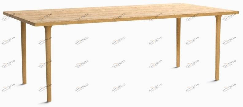 MOR DESIGN Прямоугольный стол из дуба Cast sun-id-1437274