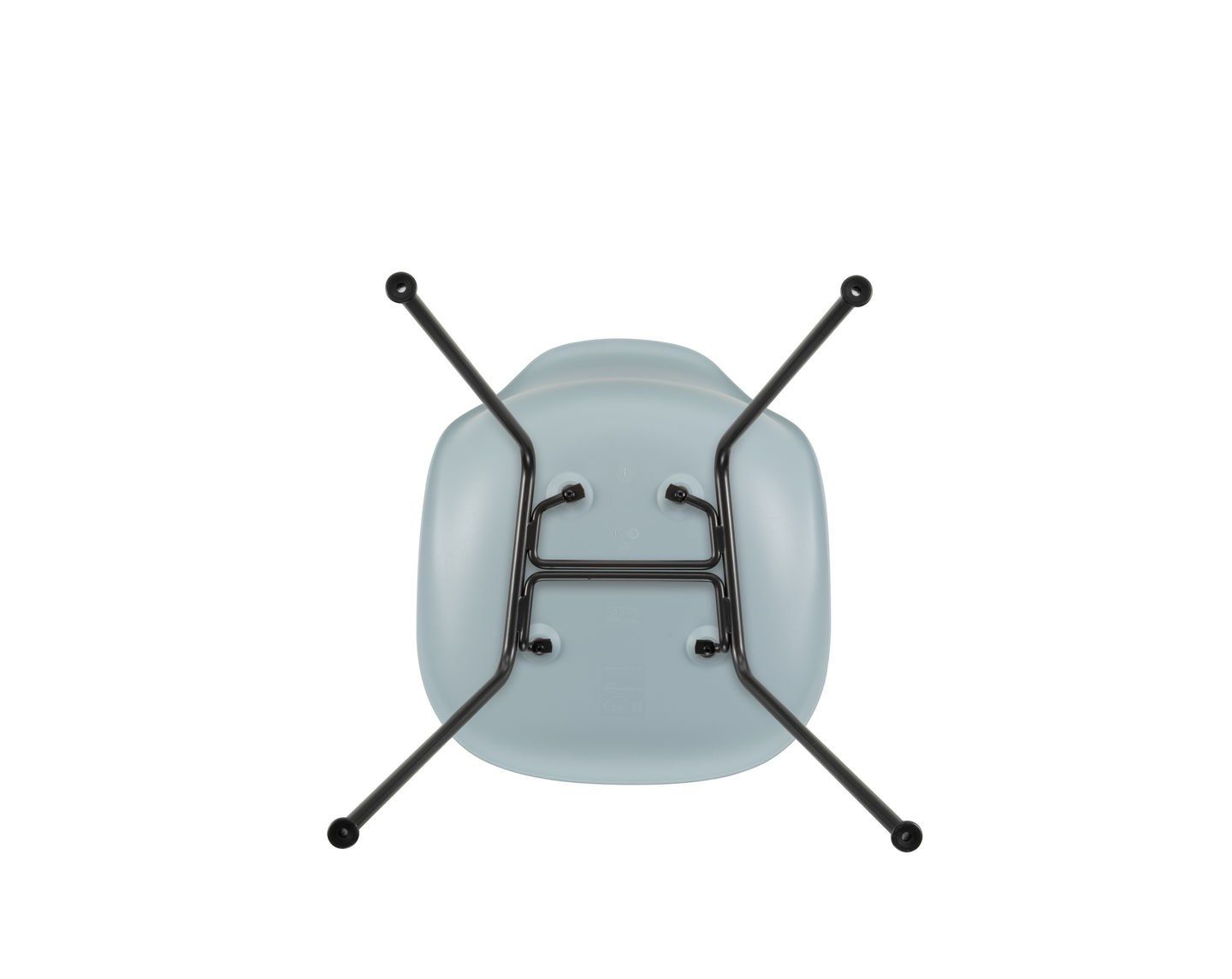 Мягкий стул из ткани VITRA Eames Plastic Chair ARCH-00059600 - Вид №24