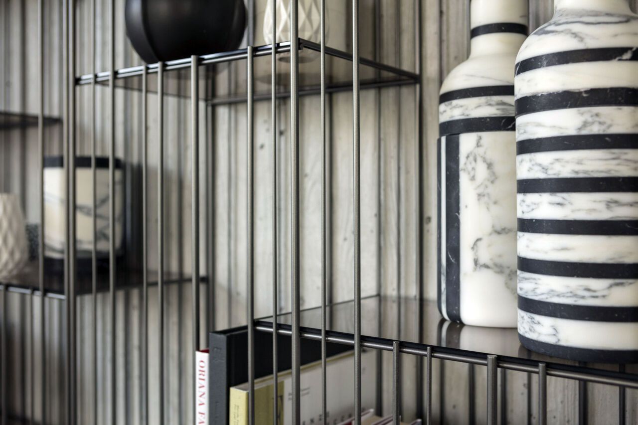 Книжный шкаф из металла Mogg метрическая ARCH-00025526 - Вид №13