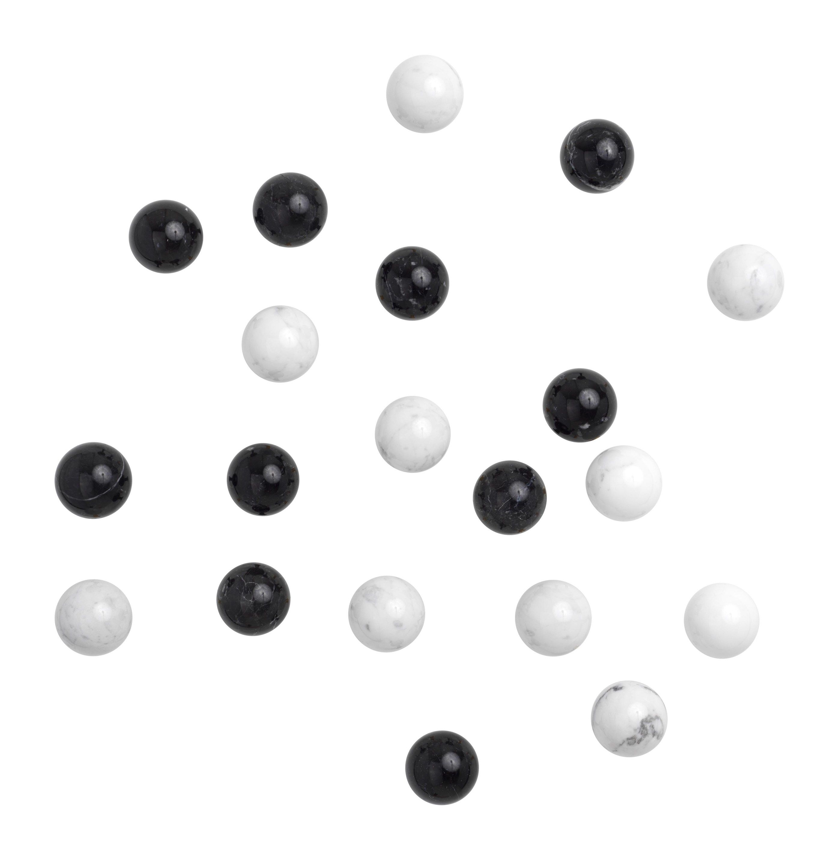 Черная мраморная настенная вешалка Marquina Schonbuch DOTS STONE ARCH-00097967 - Вид №2