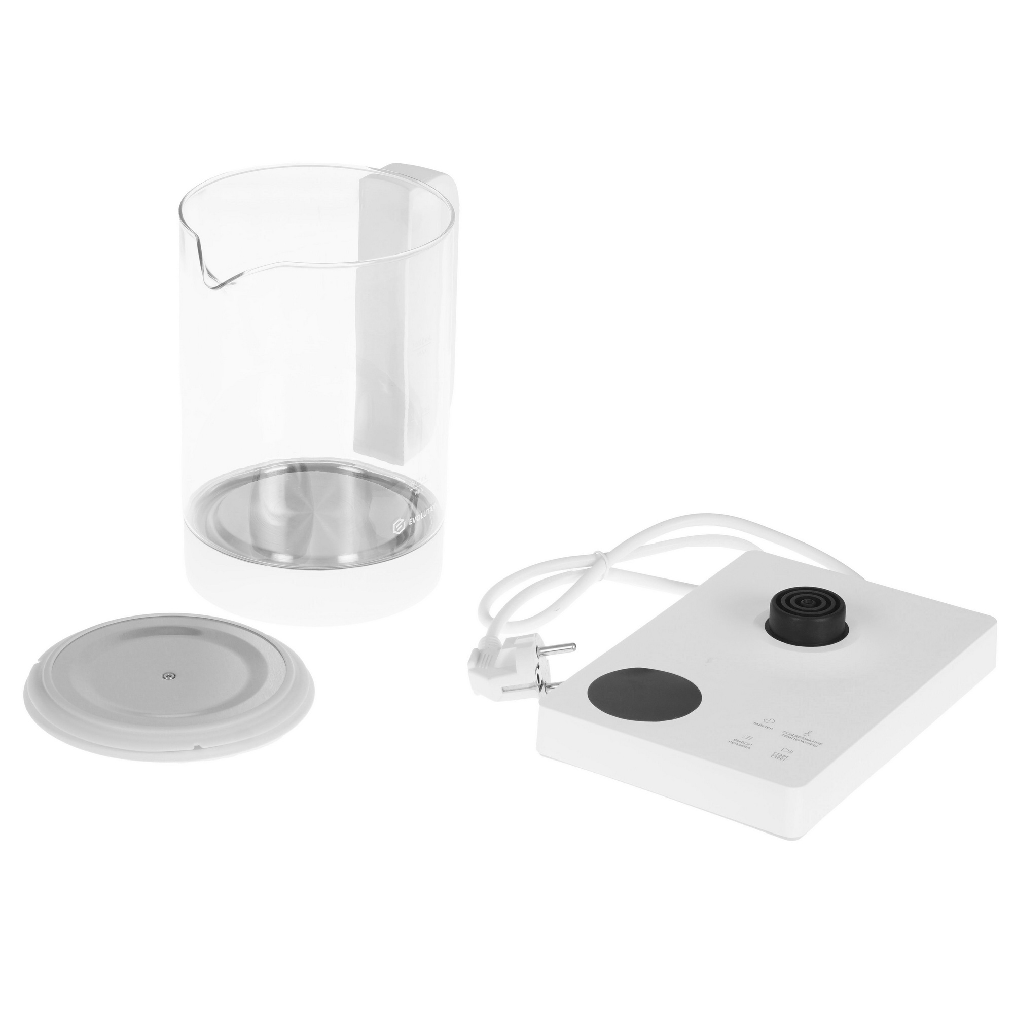 9990012 Электрочайник Evolution KG1015S THERMOCONTROL белый STDN-0110981 - Вид №4