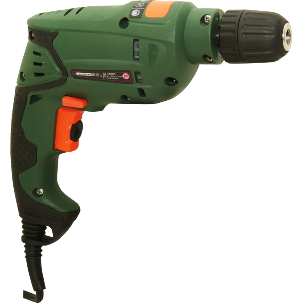 39698 Калибр Электрическая дрель ДЭ-430ЕР+  - Вид №1