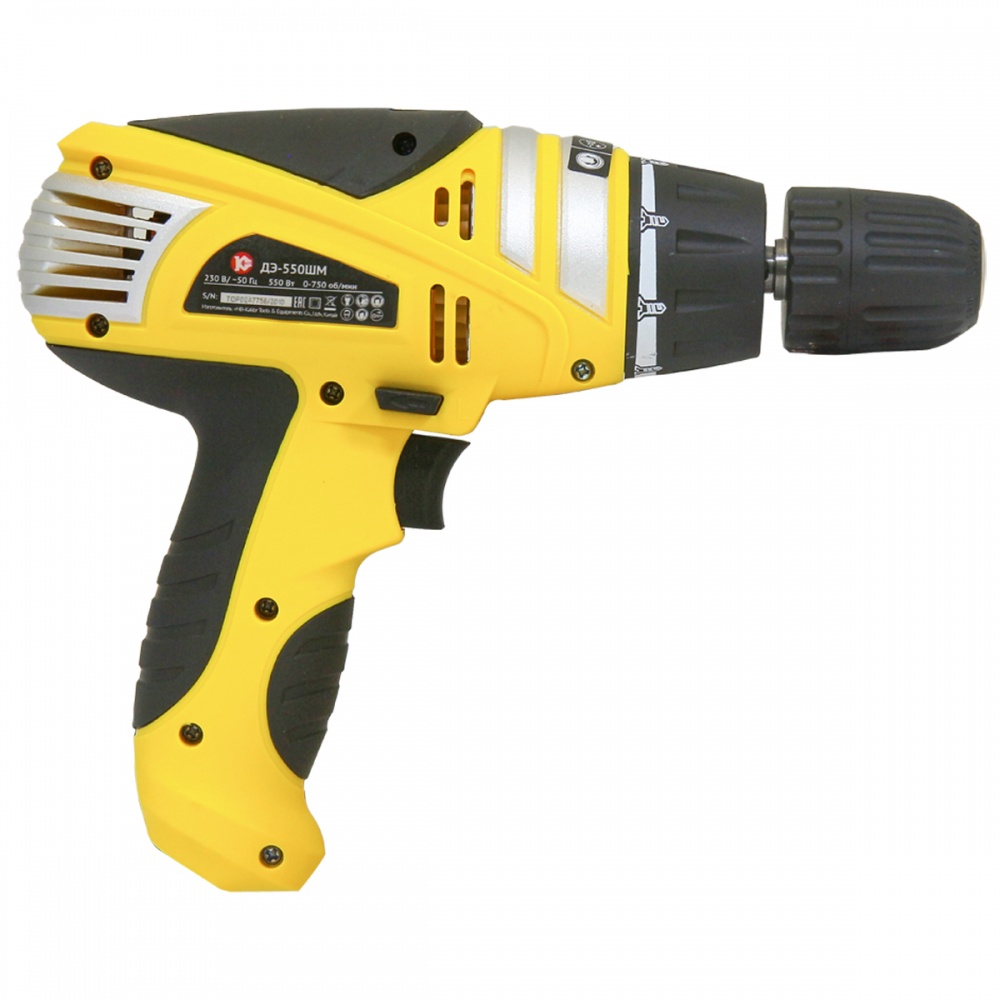 45806 Калибр Электрическая дрель-шуруповёрт ДЭ-550 ШМ  - Вид №1