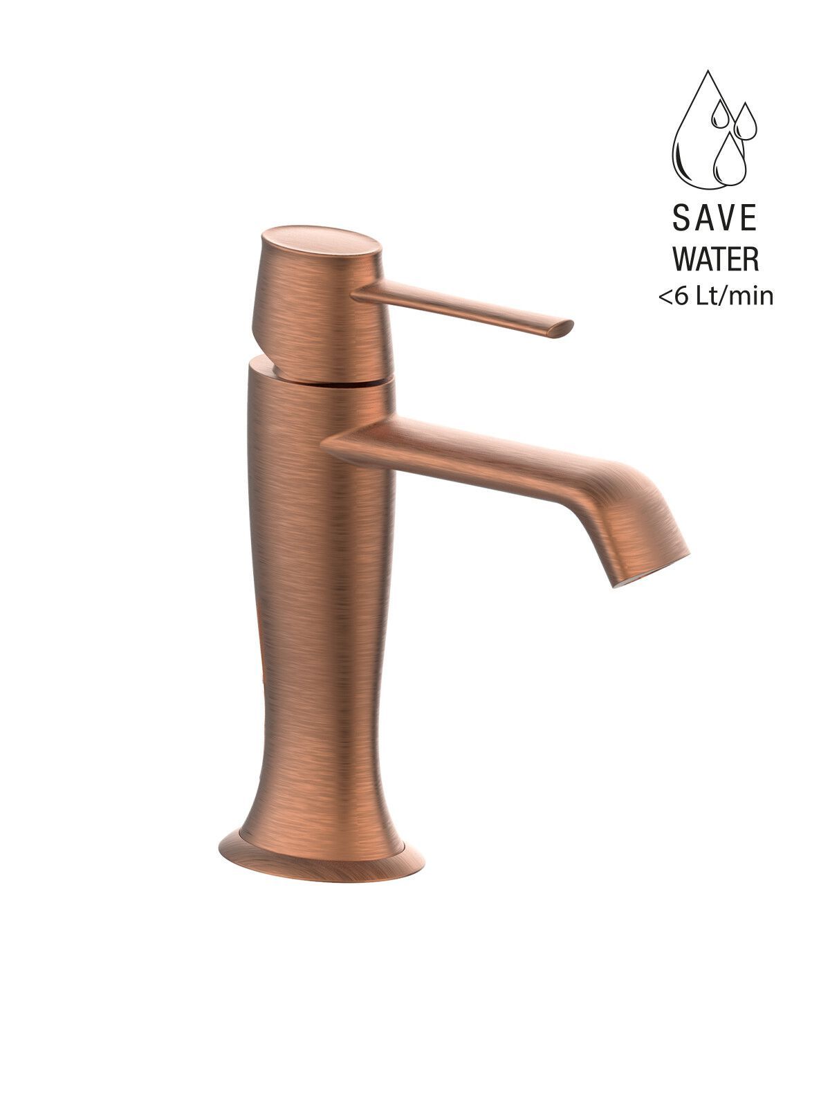 Однорычажный смеситель для раковины без слива Rubinetterie Frattini Delizia ARCH-00125915 - Вид №6