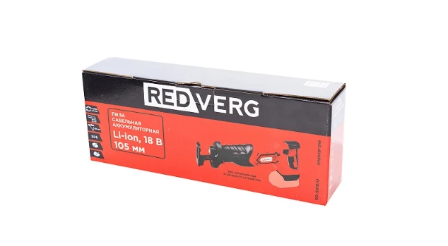 Сабельная пила REDVERG RD-SS18/U UNIMAX 18/36  , Без ЗУ, Без АКБ 5483219 STDN-0115289 - Вид №7