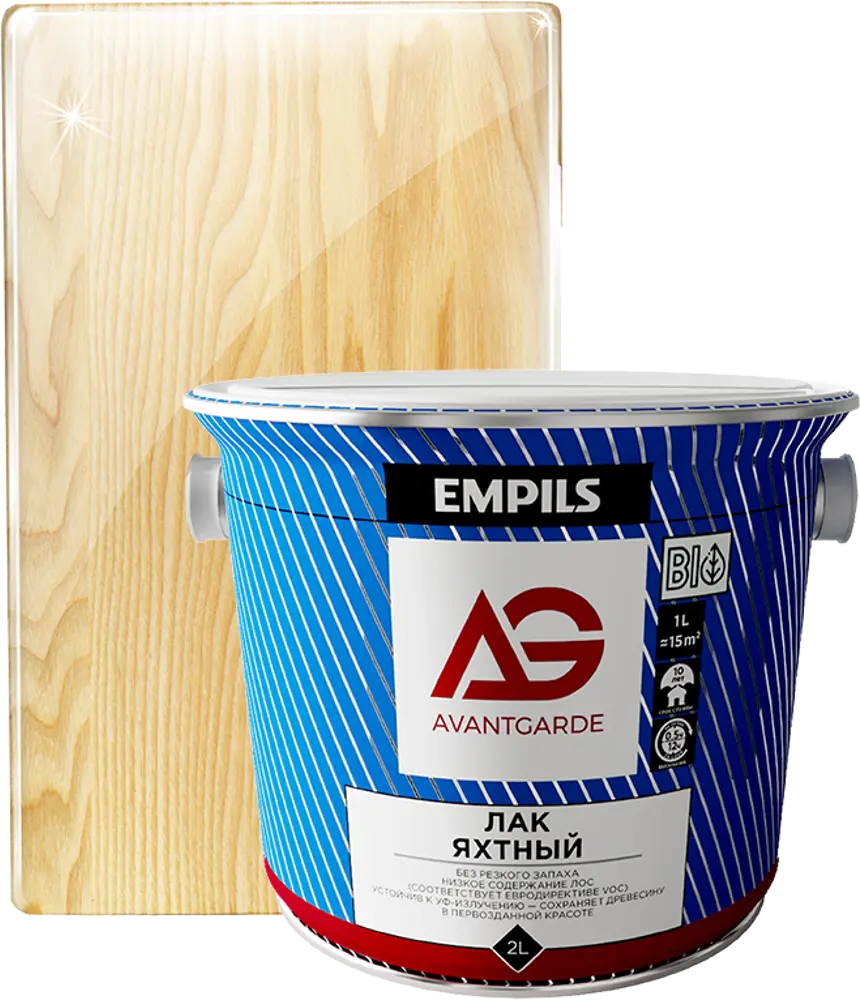 Яхтный лак Avantgarde для дерева - защита и блеск 82679179