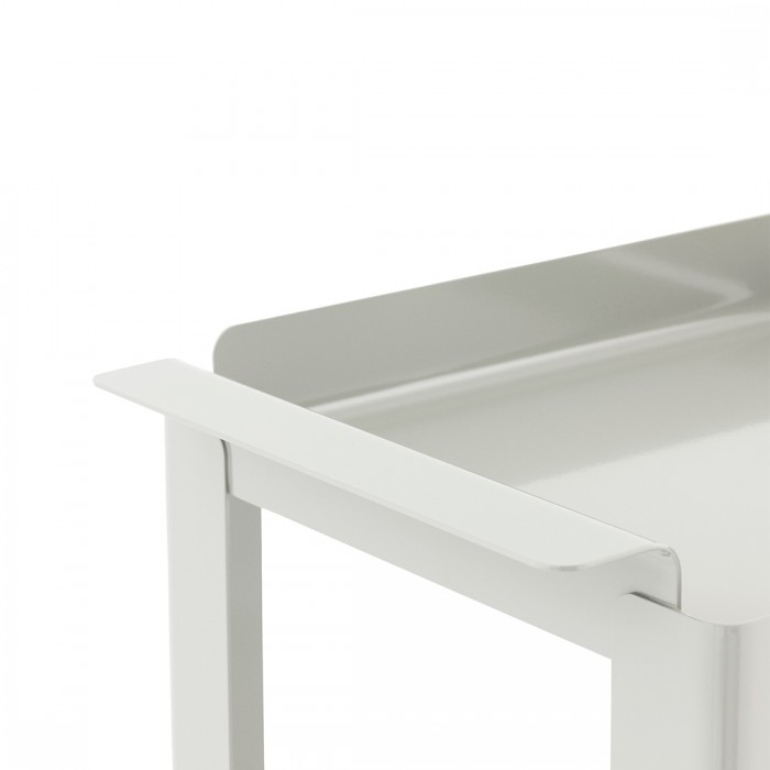 Металлический столик Box большой 47.5х60х33 см, цементно-серый Normann Copenhagen 602236 - Вид №1