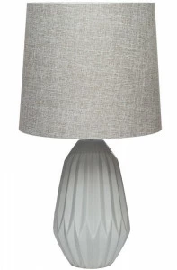 Лампа настольная Ressie 2867 GARDA DECOR ВАЗА 033824 Серый