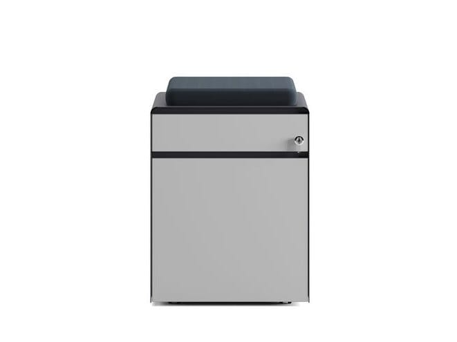 Окрашенный металлический офисный комод с колесами с замком Ersa Steam ARCH-00143428 - Вид №5