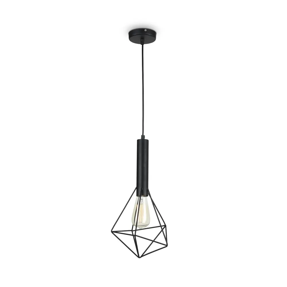 Светильник подвесной Spider T021-01-B 1 лампа 3 м² цвет черный 89411303 STLM-2155285 Maytoni 