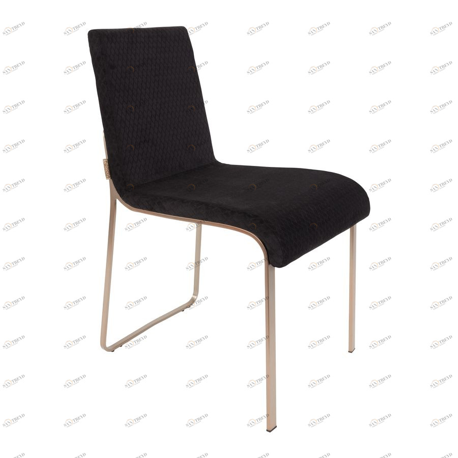 Стул Flor черный Dutchbone 1100290