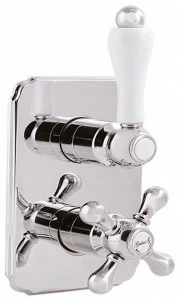 Rubinetteria Giulini Смеситель для душа с термостатом на 2 отверстия Pragamix - pragamix crystal F8283-pr