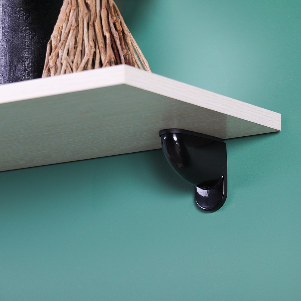 Полка прямоугольная , 600x250x16 мм, дуб атланта LJPS0294 Public Steel Россия  - Вид №1