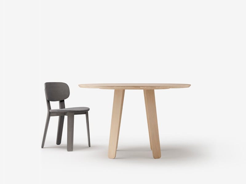 Круглый дубовый стол ALKI Triku ARCH-00061897 - Вид №1