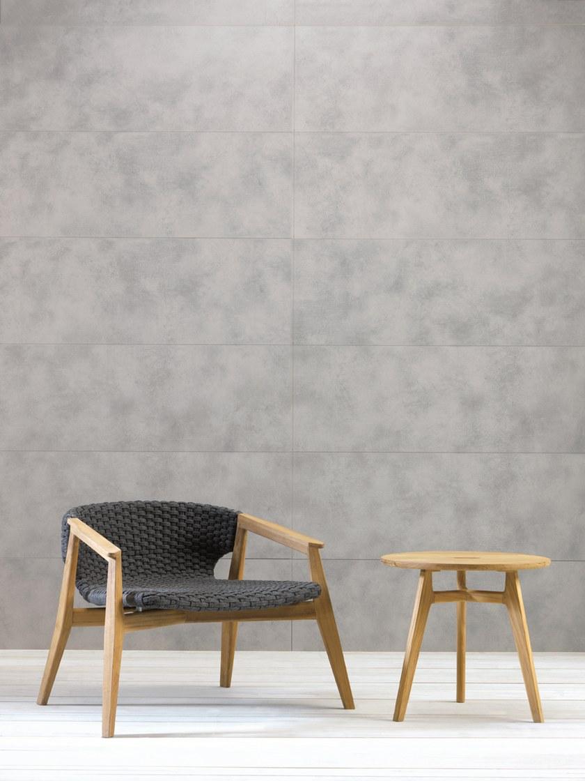 Ethimo Круглый садовый столик из тика Knit Knittb01 - Вид №16