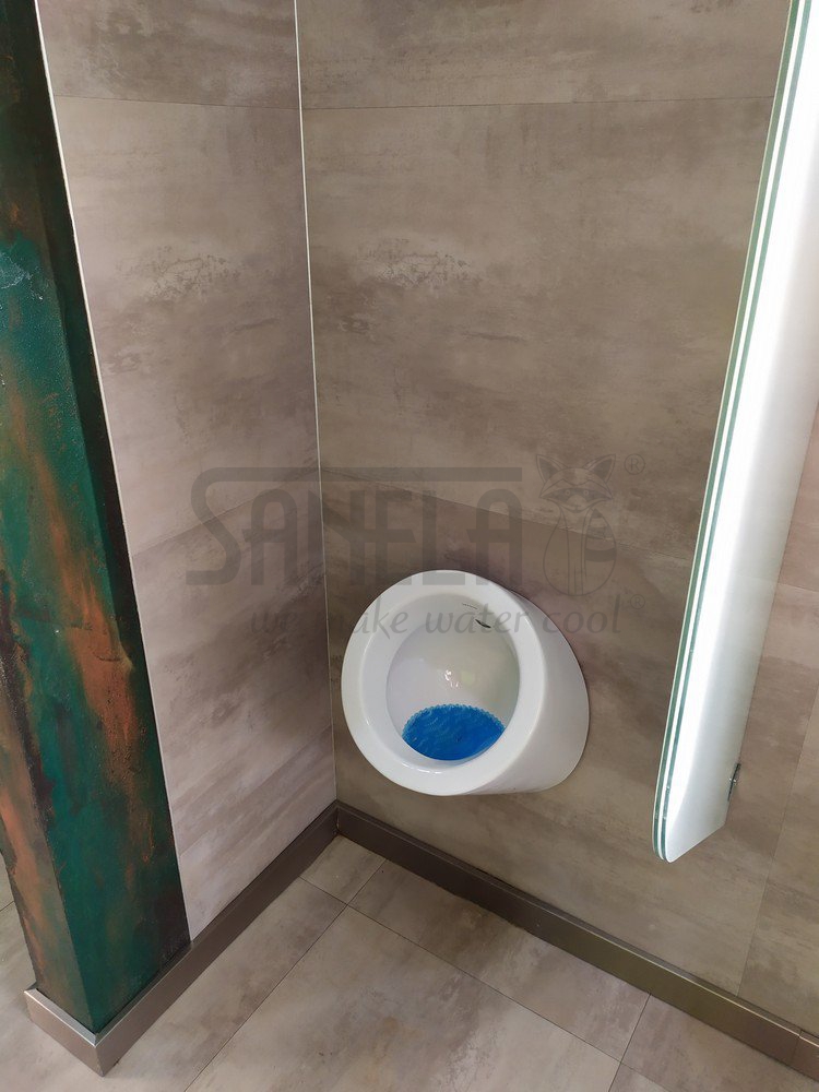 01820 Писсуар WCA с радарным устройством смыва, 24 В пост. (plug & play) SANELA  - Вид №3