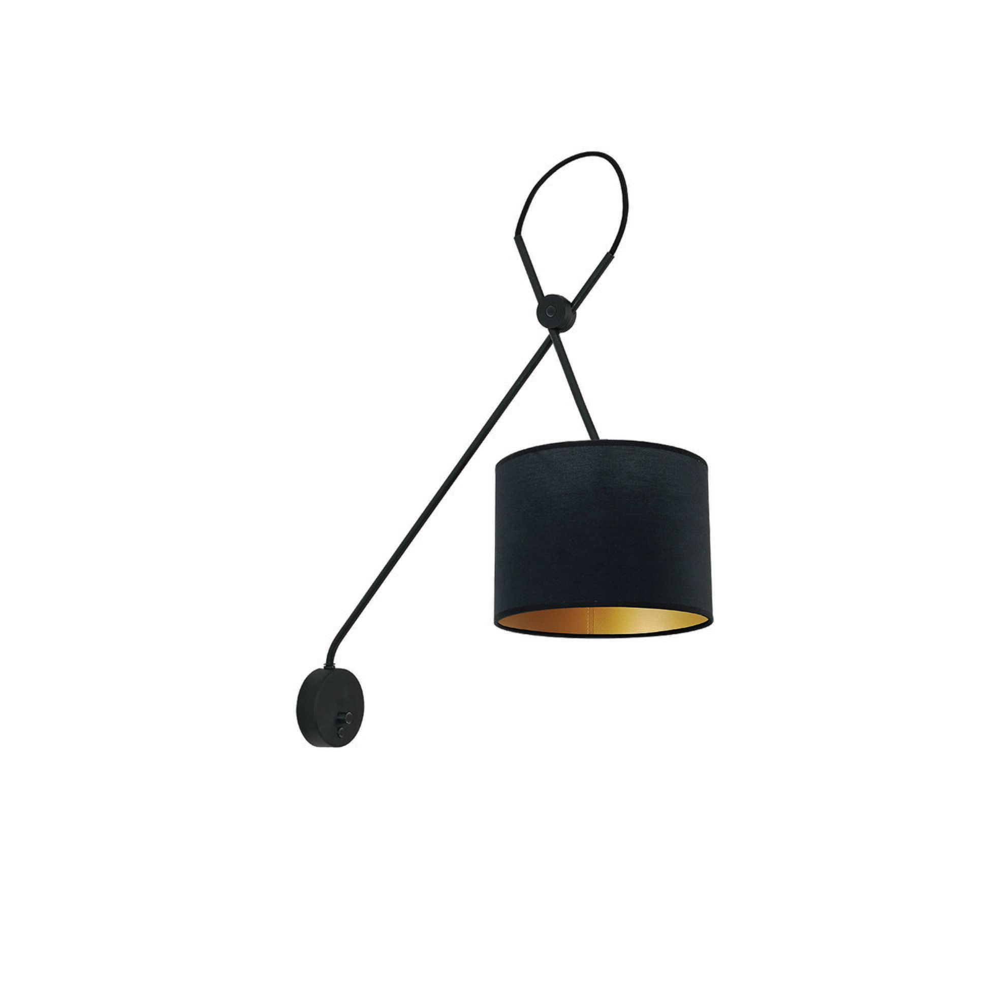 Стальной настенный светильник с порошковым покрытием с гибкой рукояткой Novalux MISS PR ARCH-00066029 - Вид №2