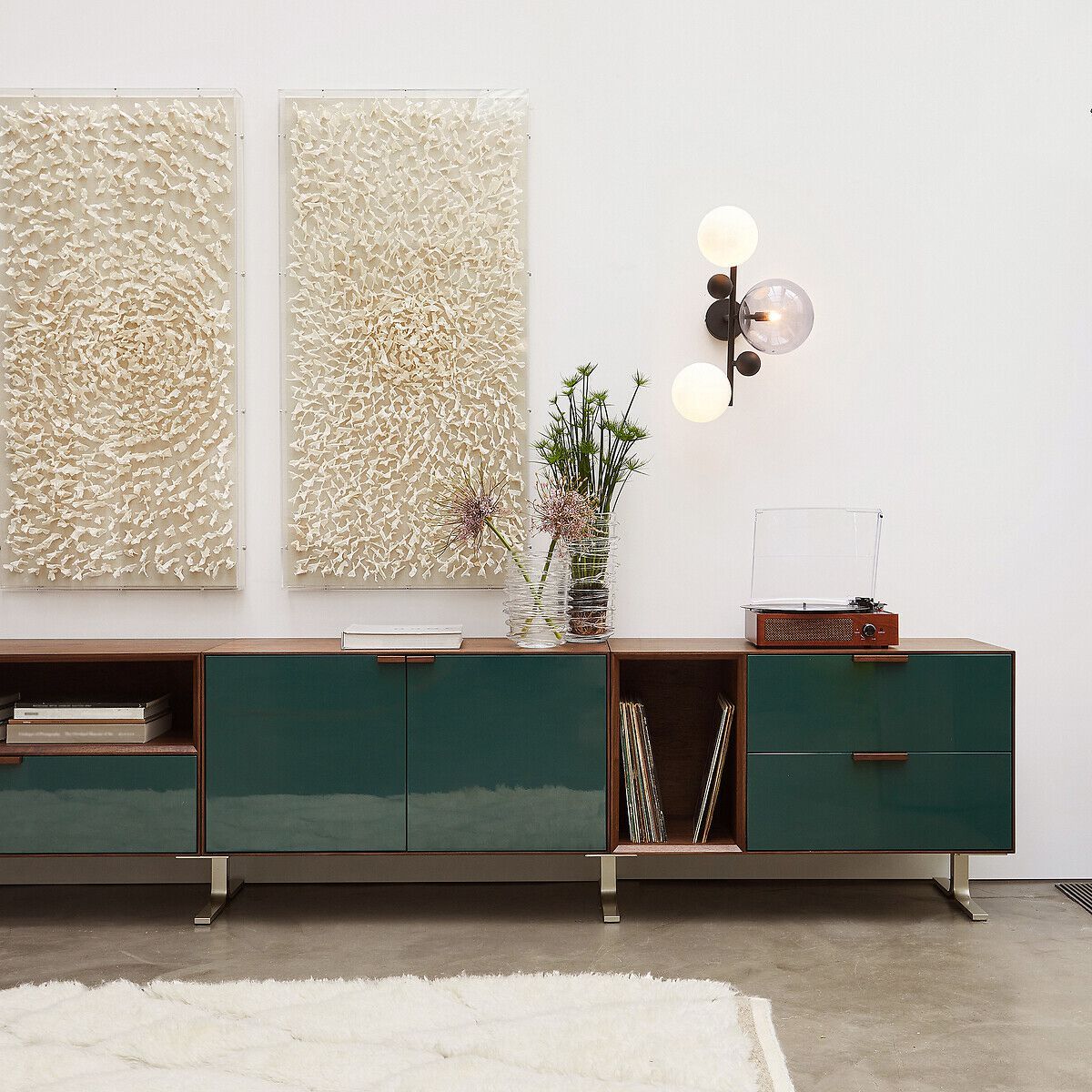 Секционный шкаф из шпона AMPM ALDON ARCH-00132009 - Вид №1