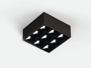 Металлический светодиодный потолочный светильник