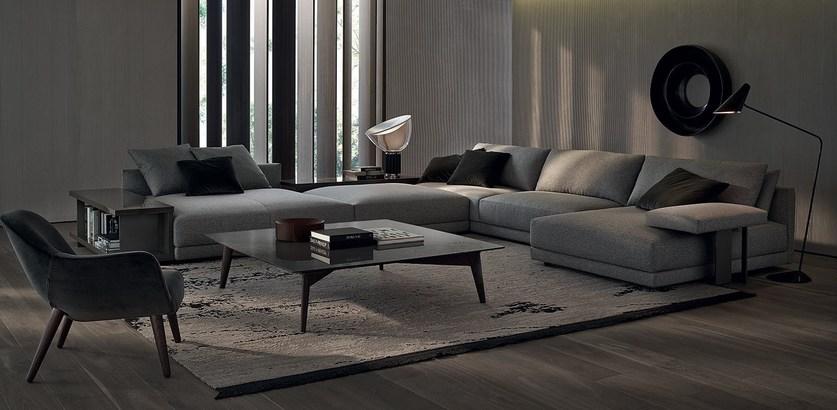 Poliform Модульный угловой диван из ткани Bristol sun-id-1376240 - Вид №17