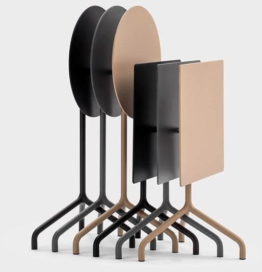 Viganò Высокий металлический стол с откидной столешницей Ginger sun-id-1455892 - Вид №4