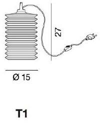 Rotaliana Силиконовая светодиодная уличная настольная лампа Lampion sun-id-1368012 - Вид №1
