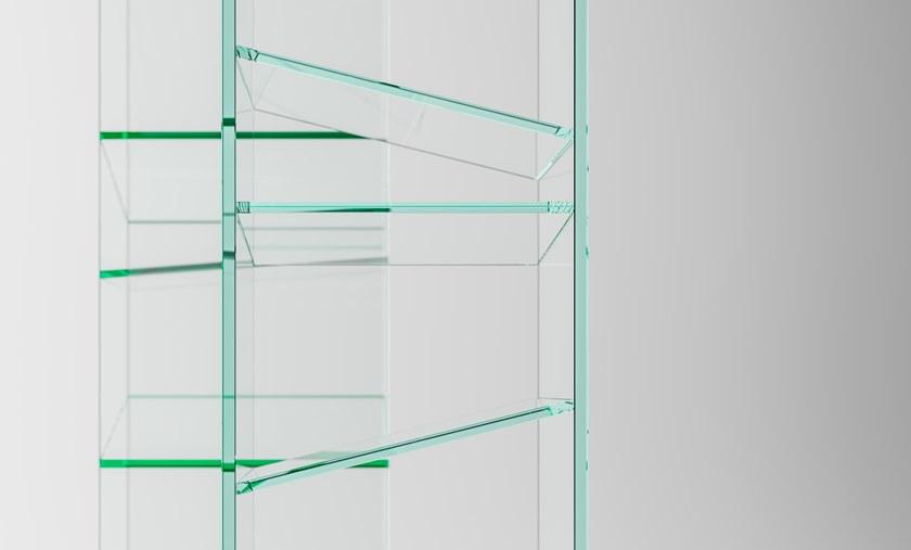 Tonelli Design Отдельностоящий стеклянный книжный шкаф sun-id-1359700 - Вид №3