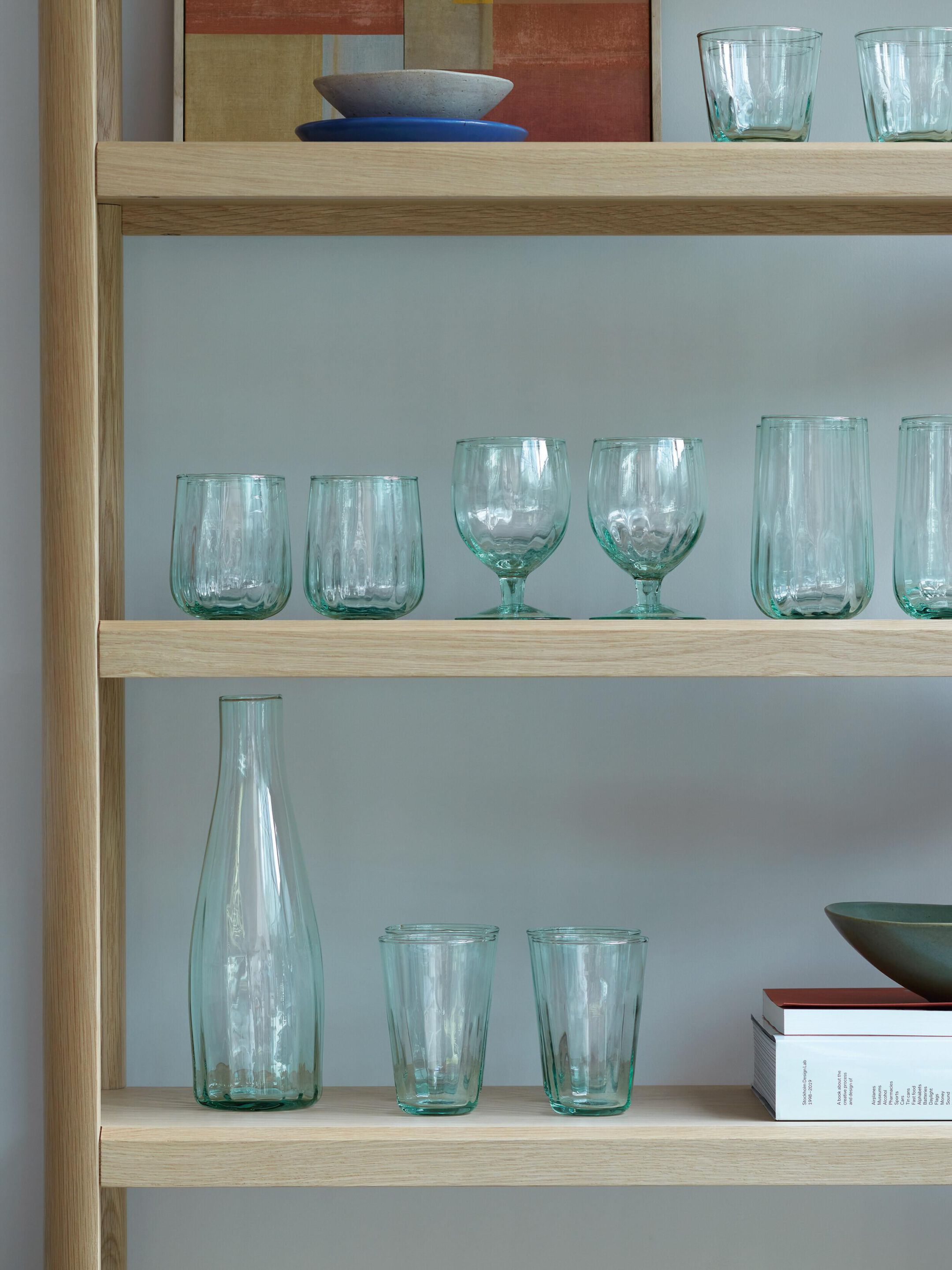 Графин из дутого и переработанного стекла-1,25 л LSA Mia ARCH-00051189 - Вид №3