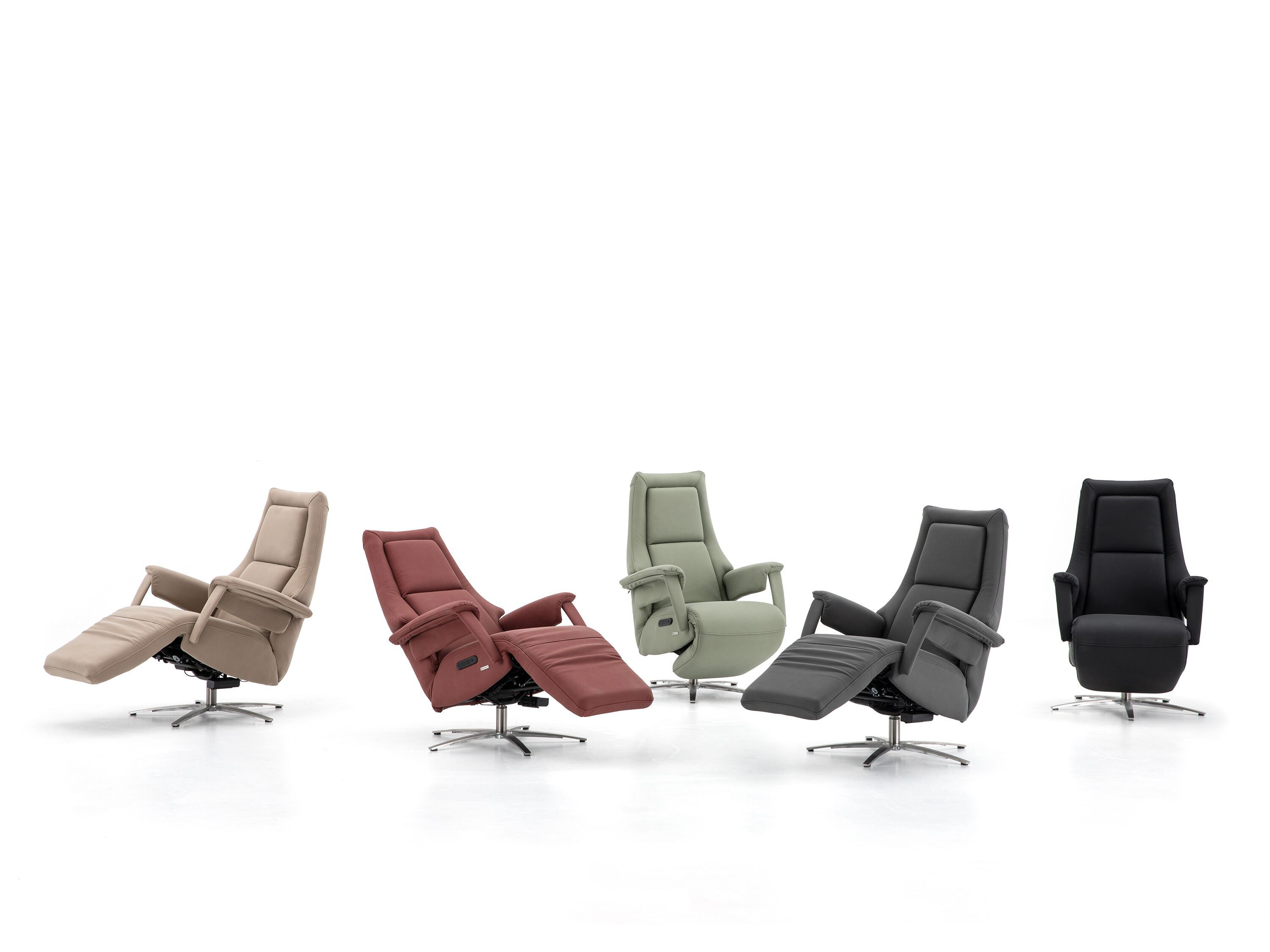 Кожаное вращающееся кресло с электрическим движением CAMPO DE' FIORI CL031 ARCH-00024754 - Вид №22