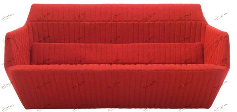 Ligne Roset 3-х местный тканевый диван Facett 14060405