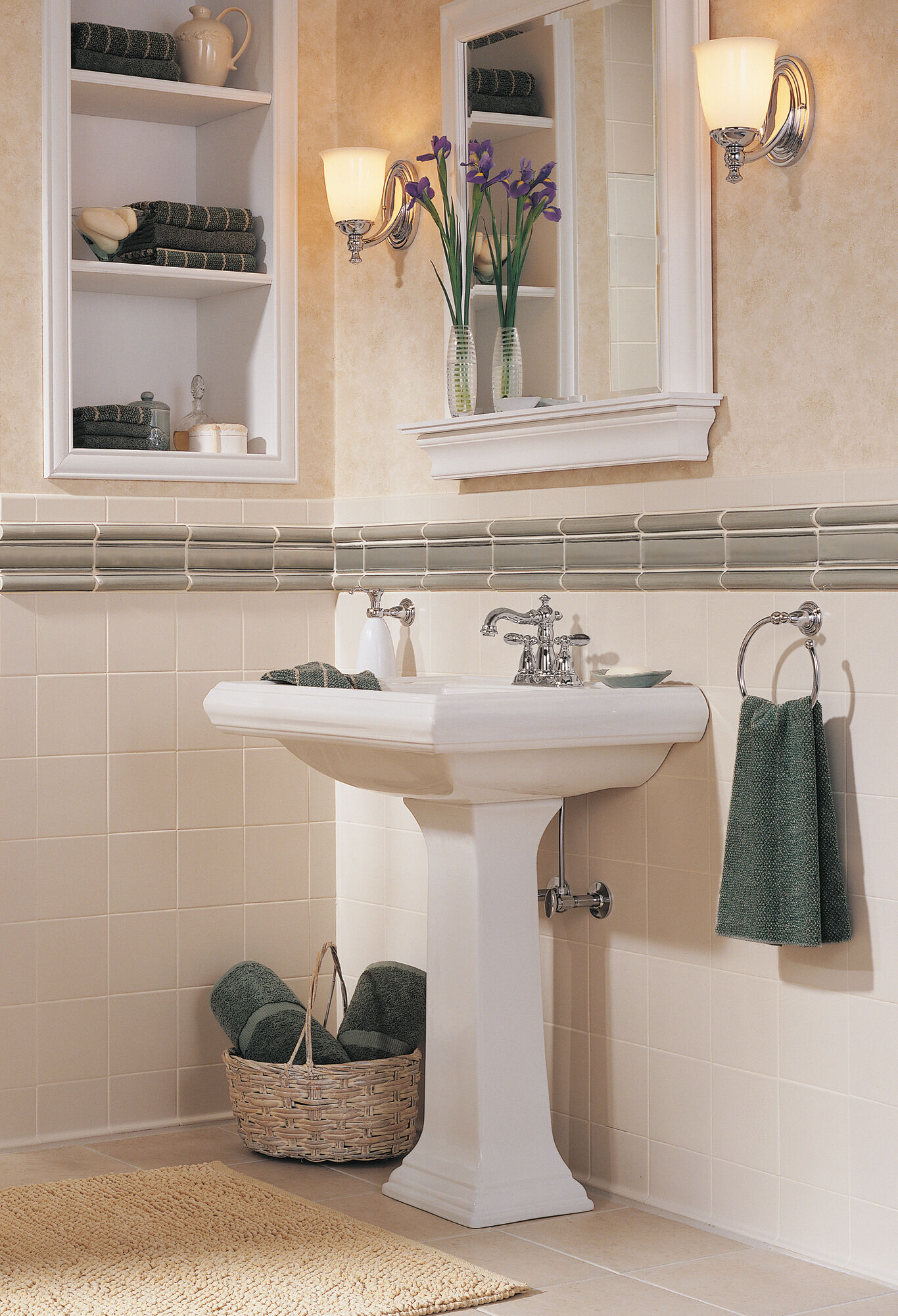 75046-NP Кольцо для полотенца Delta Faucet Victorian Жемчужный никель и латунь - Вид №1