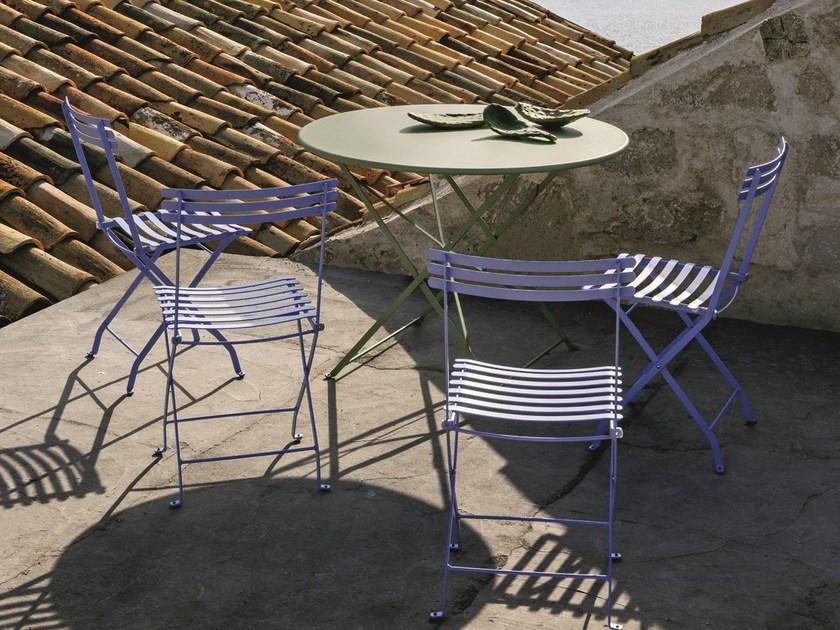 Ethimo Складной садовый стол из крашеного металла Flower Fltt3000 - Вид №3