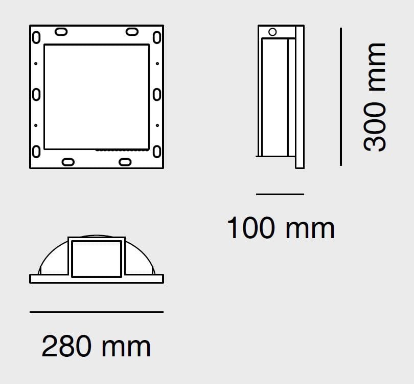 Настенный светильник BETALY® 9010 novantadieci MICROCOSMI SHOWER ARCH-00138201 - Вид №5