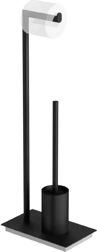 72981-BP Стойка ACCESSORIES напольная цвет черный матовый LANGBERGER Accessories, BLACK EDITION - Вид №1