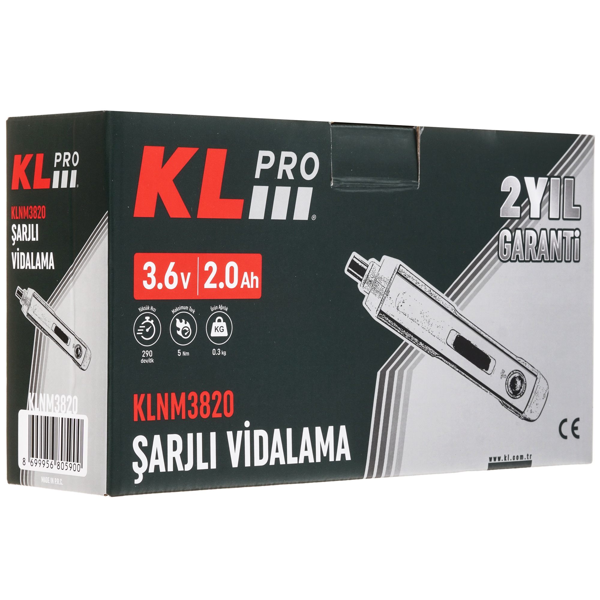 Аккумуляторная отвертка KLPRO KLNM3820 9154021 STDN-0039727 - Вид №9